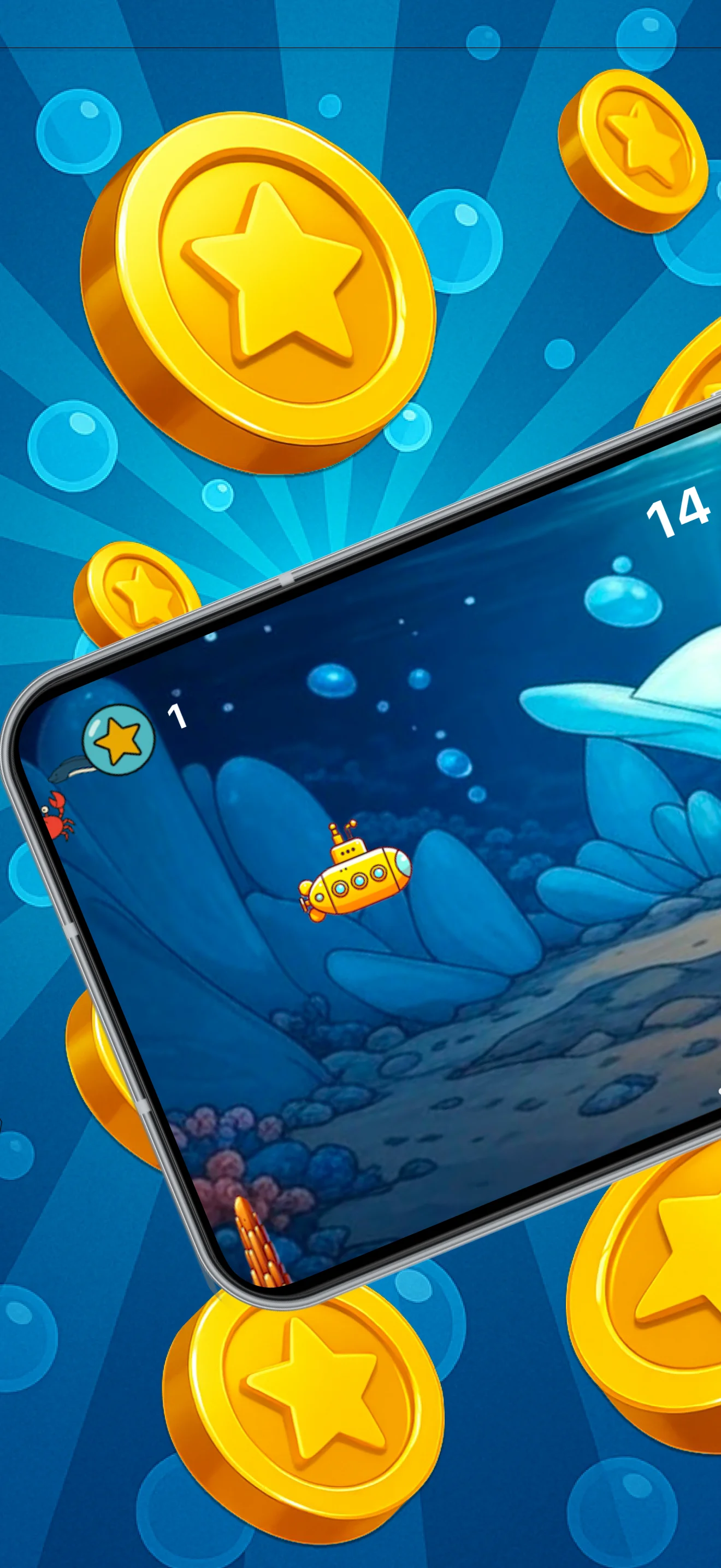 Submarine game screenshot 2