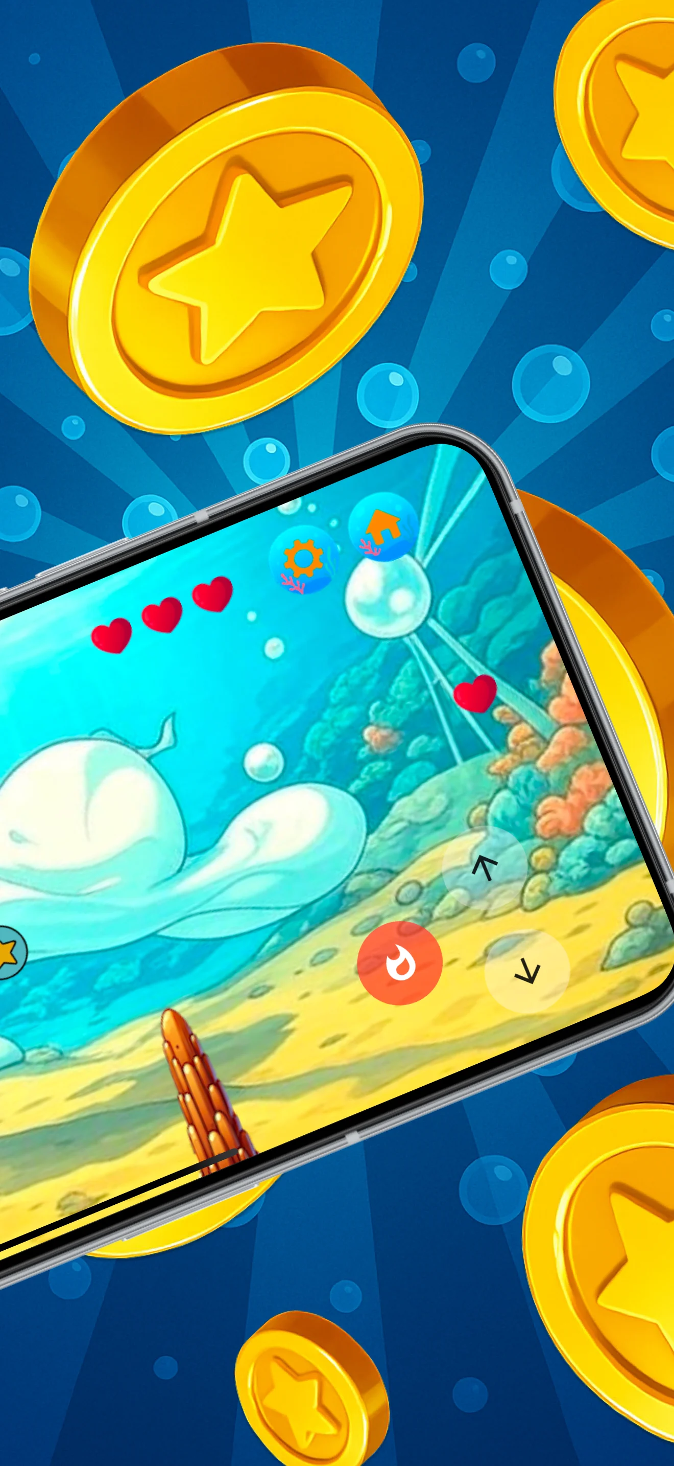 Submarine game screenshot 4